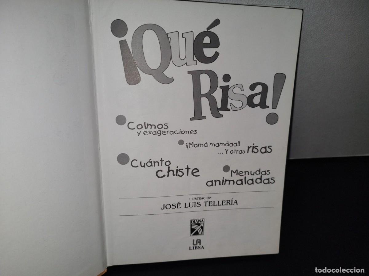 Libros de segunda mano: 194- &iexcl;QU&Eacute; RISA! COLMOS Y EXAGERACIONES, CHISTE, RISAS... - EDITORIAL DIANA, LIBSA - 2003 - Foto 4