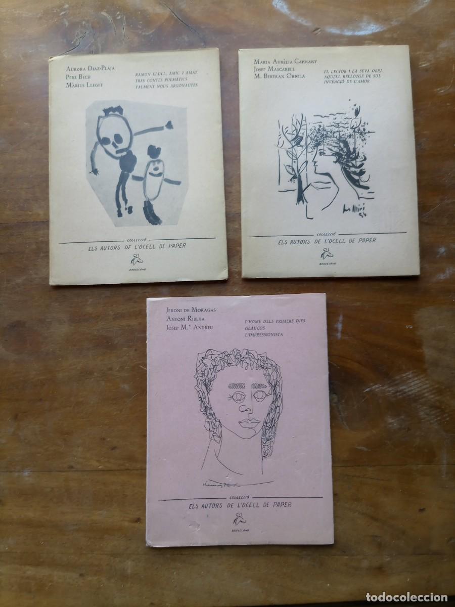 Libros de segunda mano: Els autors de locell de paper 3 n&uacute;meros - Foto 1