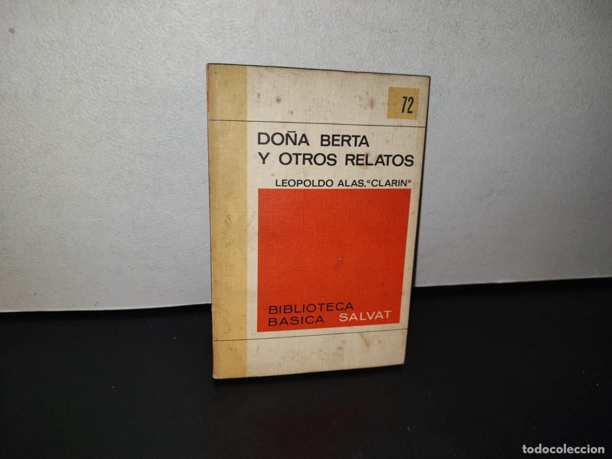 Libros de segunda mano: 76- DO&Ntilde;A BERTA Y OTROS RELATOS - LEOPOLDO ALAS CLAR&Iacute;N - Foto 1