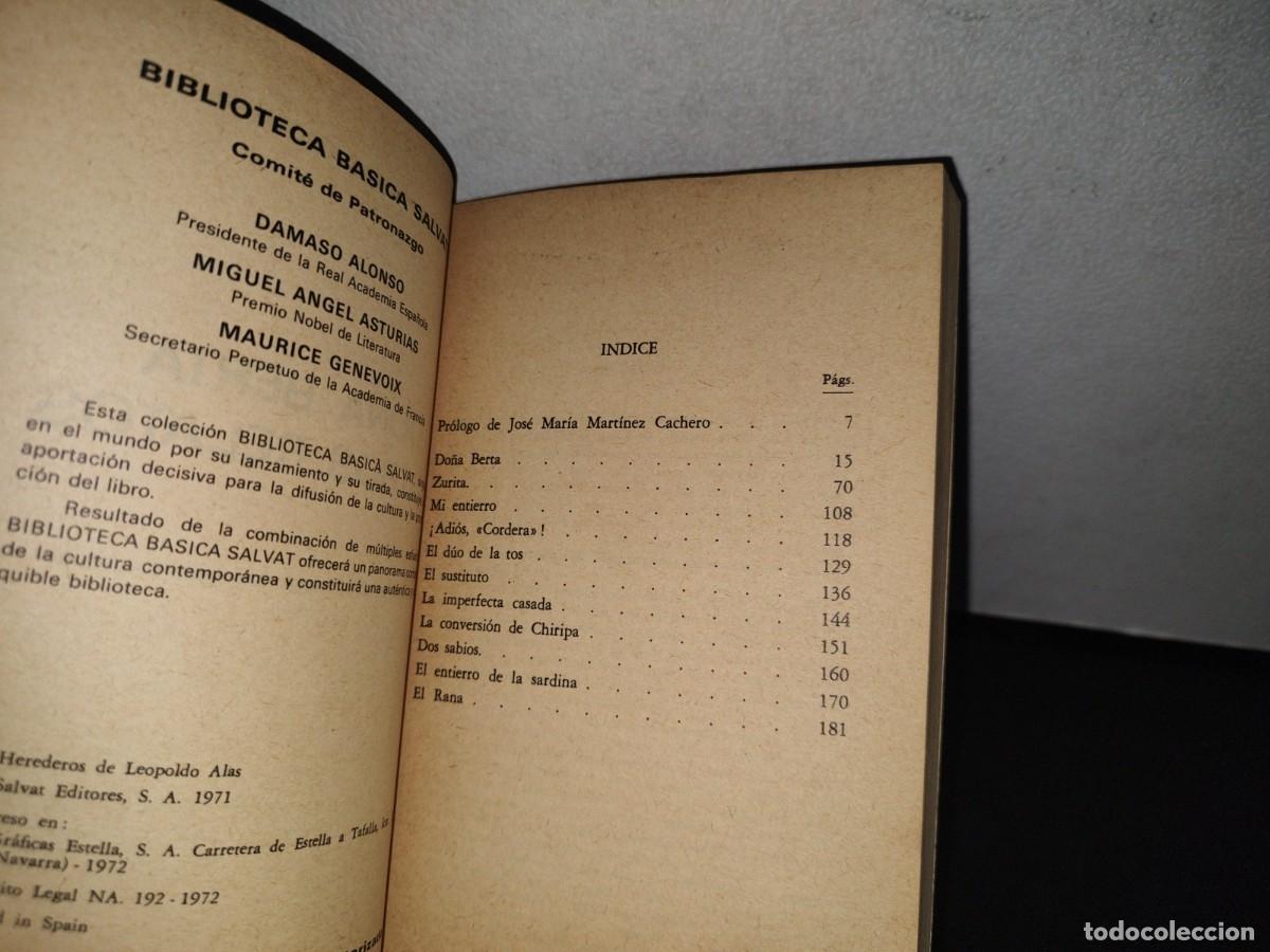 Libros de segunda mano: 76- DO&Ntilde;A BERTA Y OTROS RELATOS - LEOPOLDO ALAS CLAR&Iacute;N - Foto 4