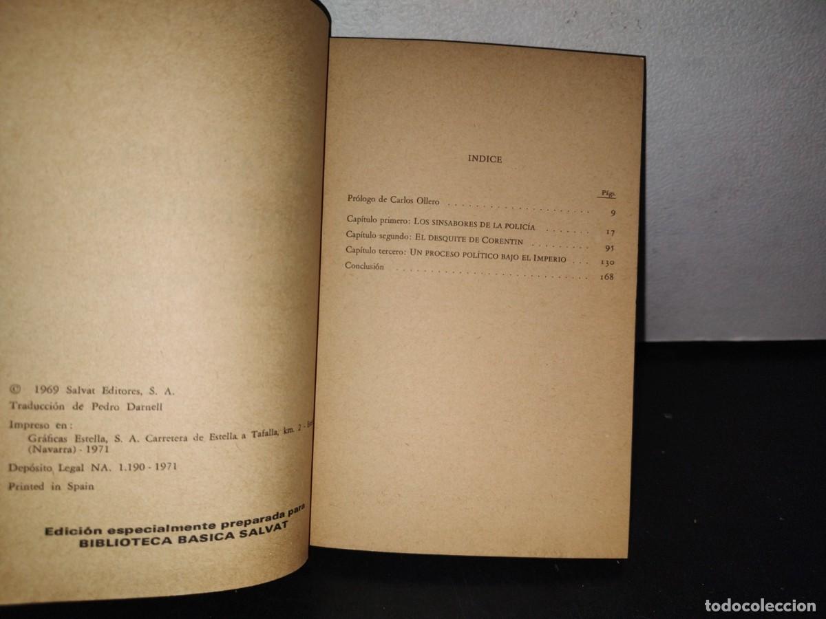 Libros de segunda mano: 76- UN ASUNTO TENEBROSO - HONORE DE BALZAC - Foto 4