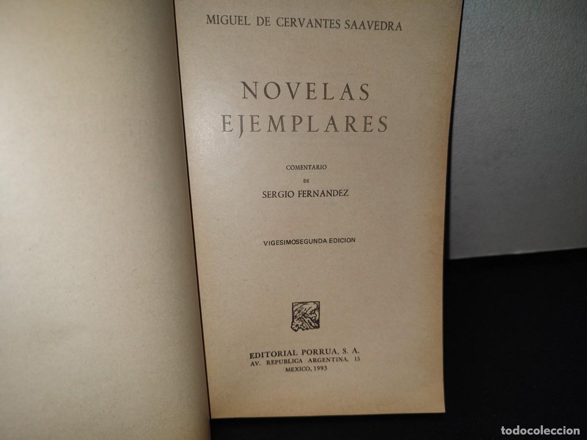 Libros de segunda mano: 76- NOVELAS EJEMPLARES - MIGUEL DE CERVANTES SAAVEDRA - Foto 3