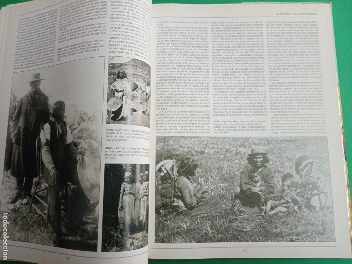 Libros de segunda mano: Antiguo libro LOS NATIVOS AMERICANOS. Indios. Madrid 1992. - Foto 16