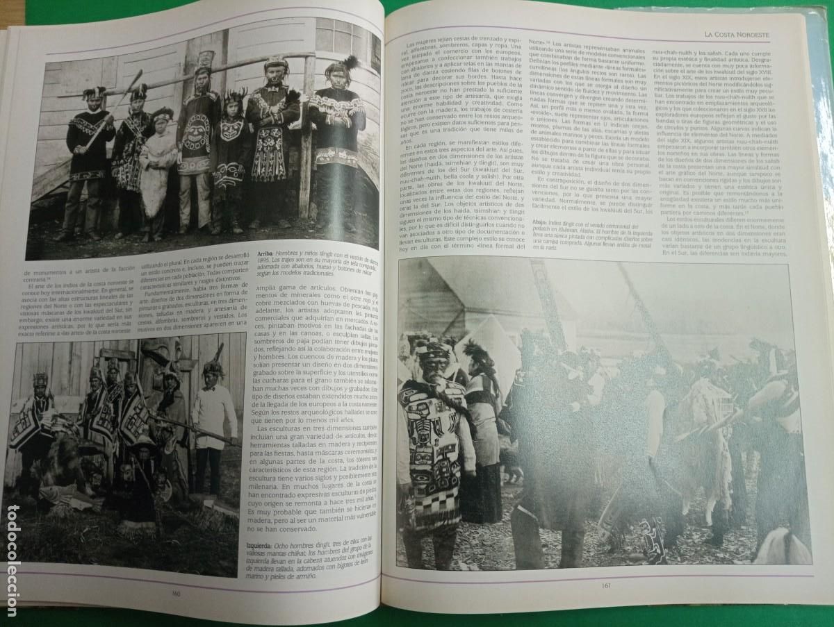 Libros de segunda mano: Antiguo libro LOS NATIVOS AMERICANOS. Indios. Madrid 1992. - Foto 18