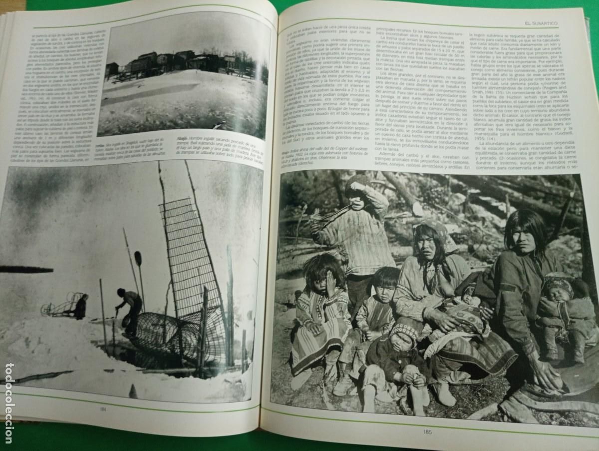 Libros de segunda mano: Antiguo libro LOS NATIVOS AMERICANOS. Indios. Madrid 1992. - Foto 20