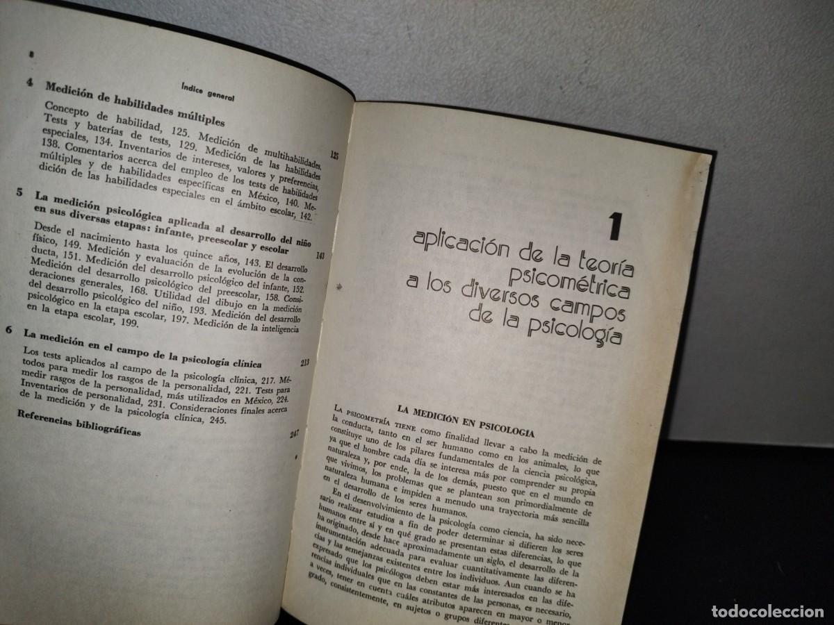 Libros de segunda mano: 76- PSICOMETR&Iacute;A APLICADA - MAR&Iacute;A LUISA MORALES - Foto 7