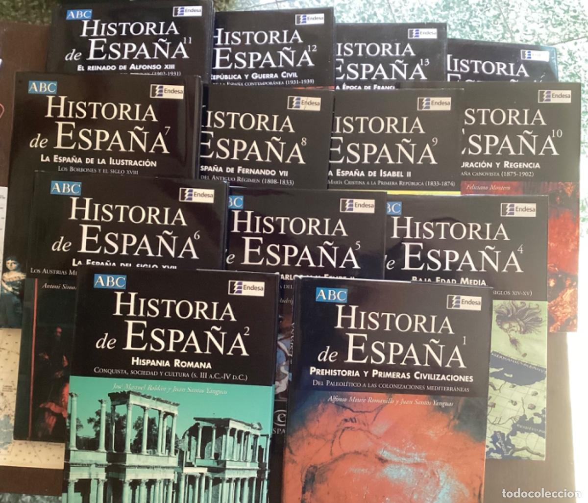 Libros de segunda mano: Historia de Espa&ntilde;a - 1999 - Espasa - 13 Tomos - Foto 1