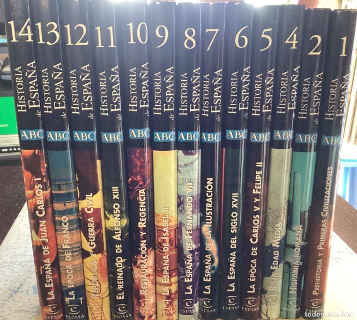 Libros de segunda mano: Historia de Espa&ntilde;a - 1999 - Espasa - 13 Tomos - Foto 3