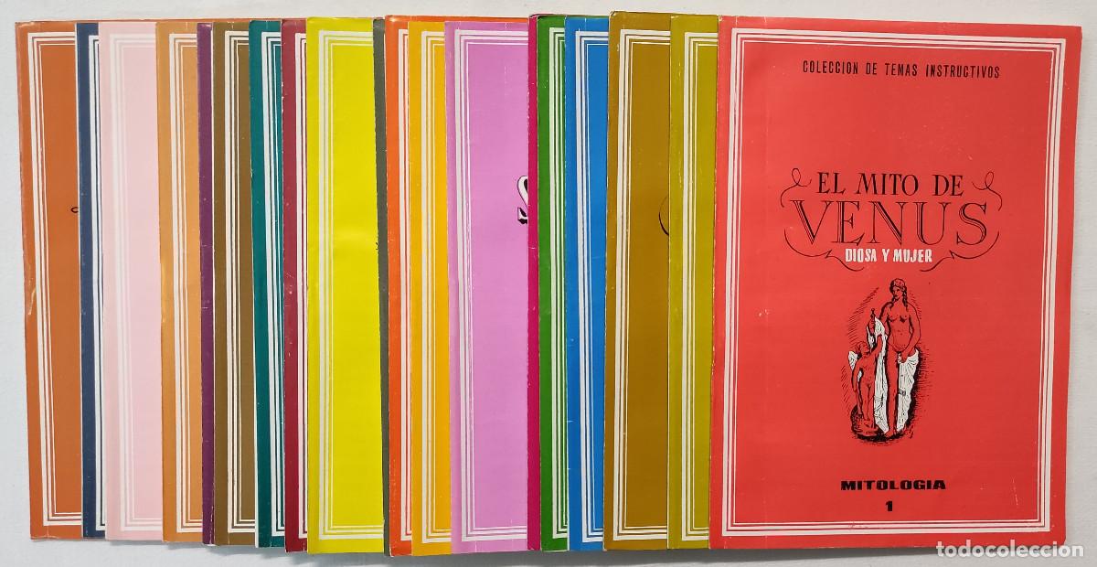 Libros de segunda mano: MITOLOG&Iacute;A. COLECCI&Oacute;N DE TEMAS INSTRUCTIVOS V. 20 LIBRITOS. - Foto 3