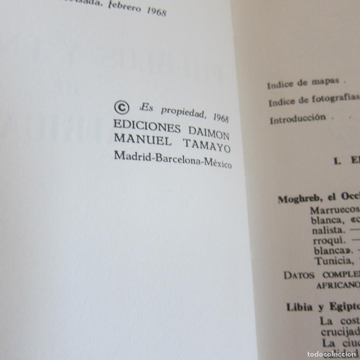 Libros de segunda mano: PUEBLOS Y ENIGMAS DE &Aacute;FRICA (DAIMON) HISTORIA - Foto 4