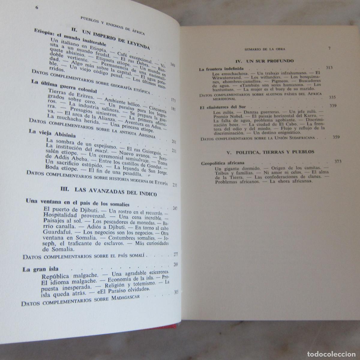 Libros de segunda mano: PUEBLOS Y ENIGMAS DE &Aacute;FRICA (DAIMON) HISTORIA - Foto 6