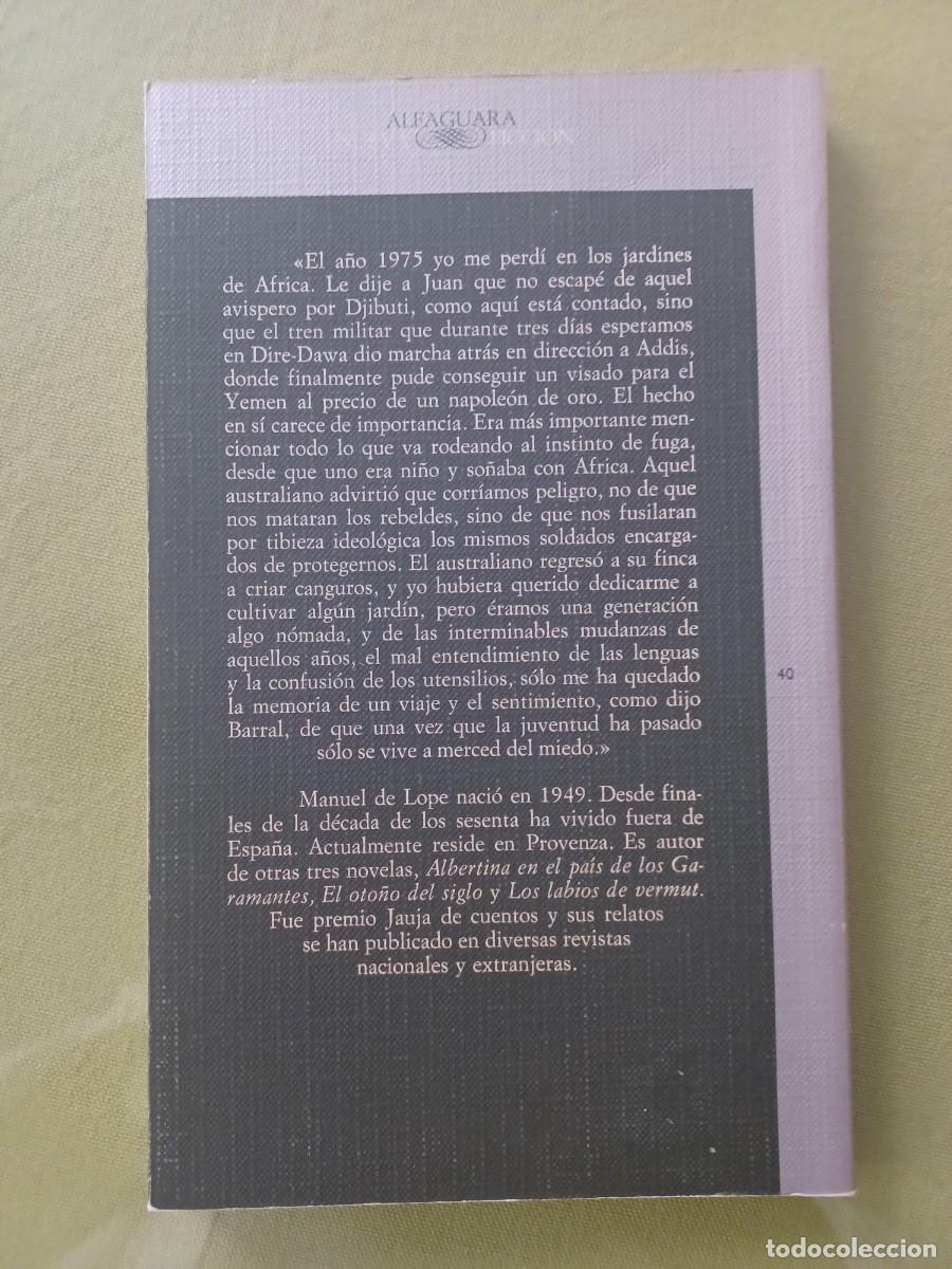 Libros de segunda mano: JARDINES DE AFRICA - MANUEL DE LOPE - Foto 2