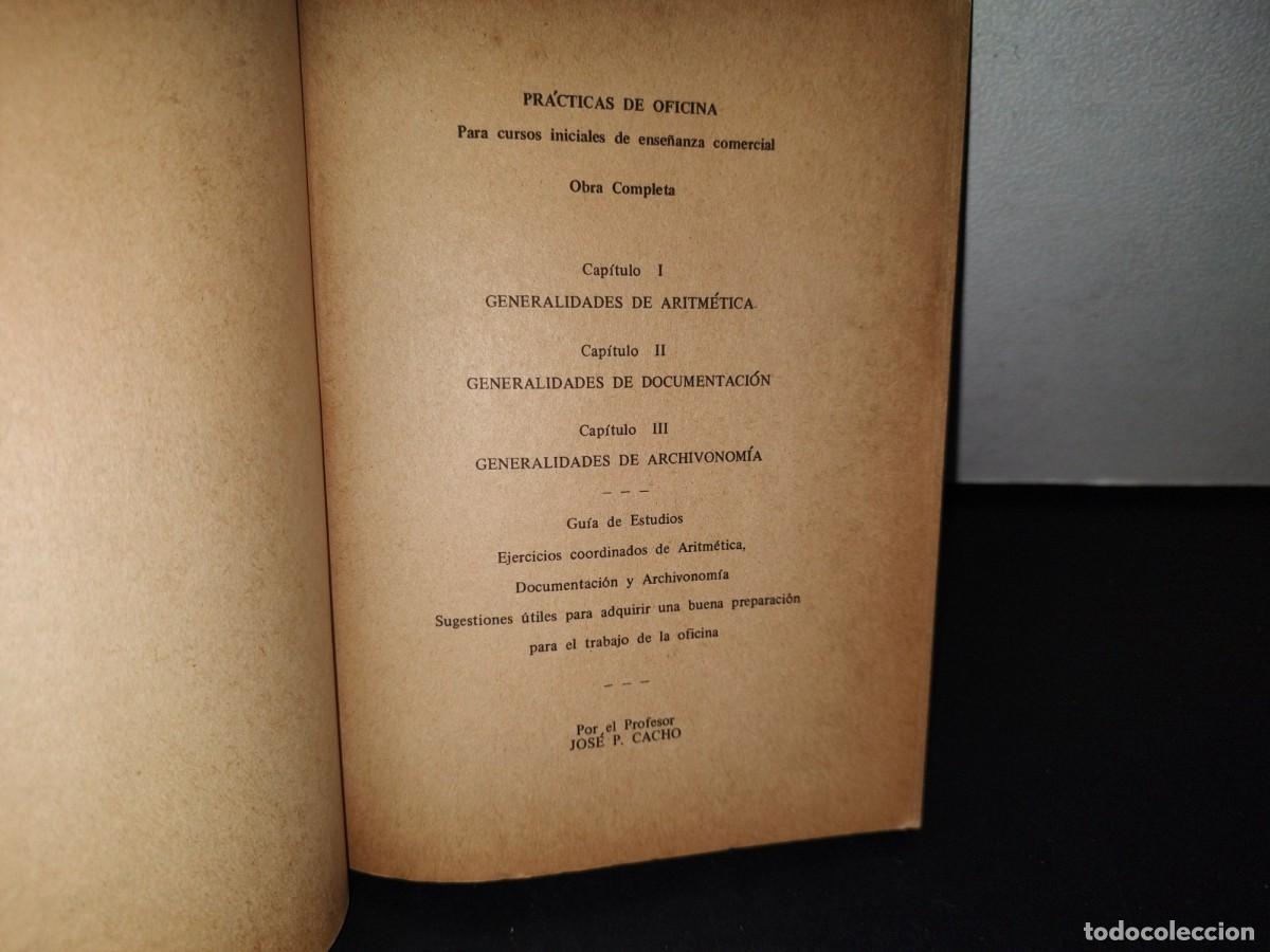 Libros de segunda mano: 195- PR&Aacute;CTICAS DE OFICINA - JOS&Eacute; P. CACHO - Foto 4