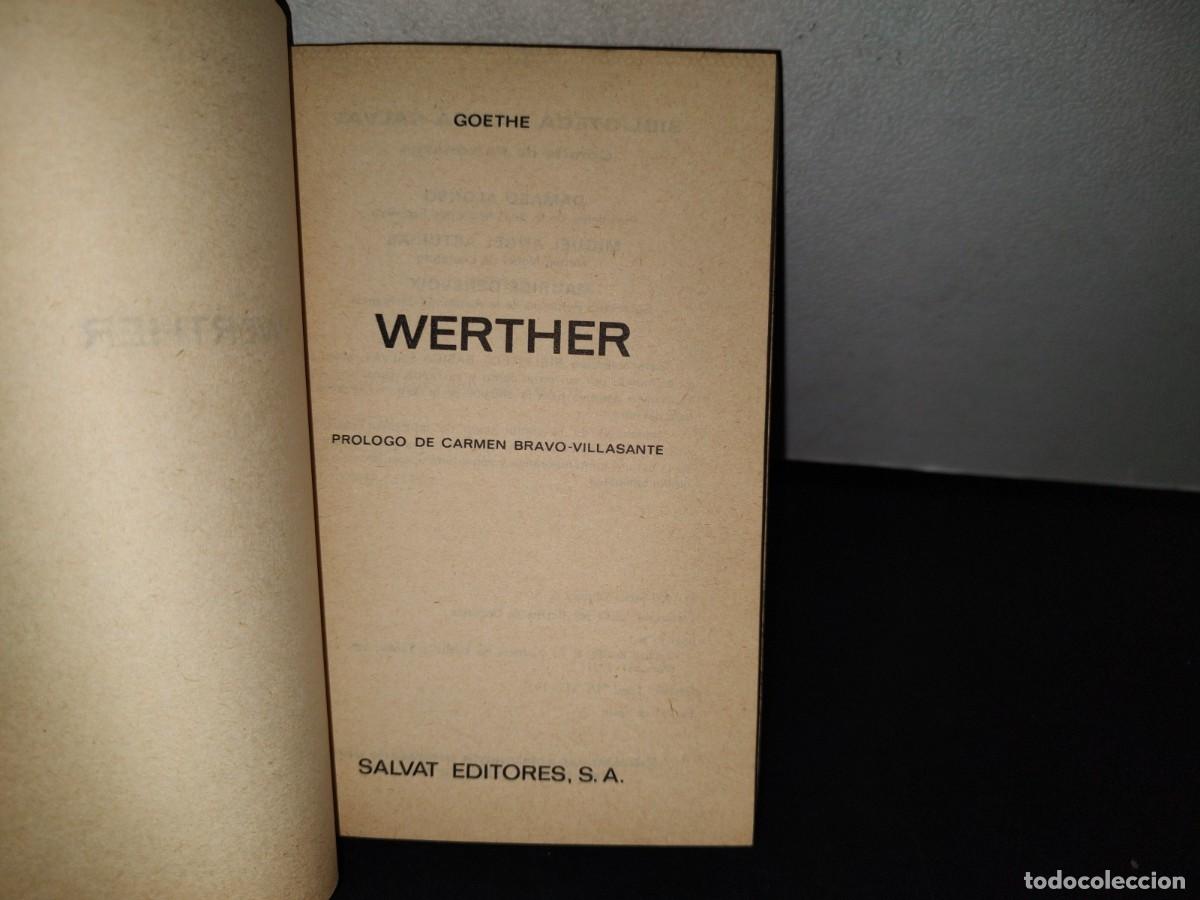 Libros de segunda mano: 195- WERTHER - GOETHE - Foto 3