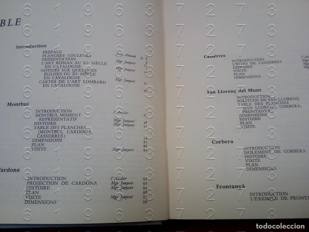 Libros de segunda mano: CATALOGNE ROMANE I Y II. EDUARD JUNYENT 1961 U27 - Foto 5