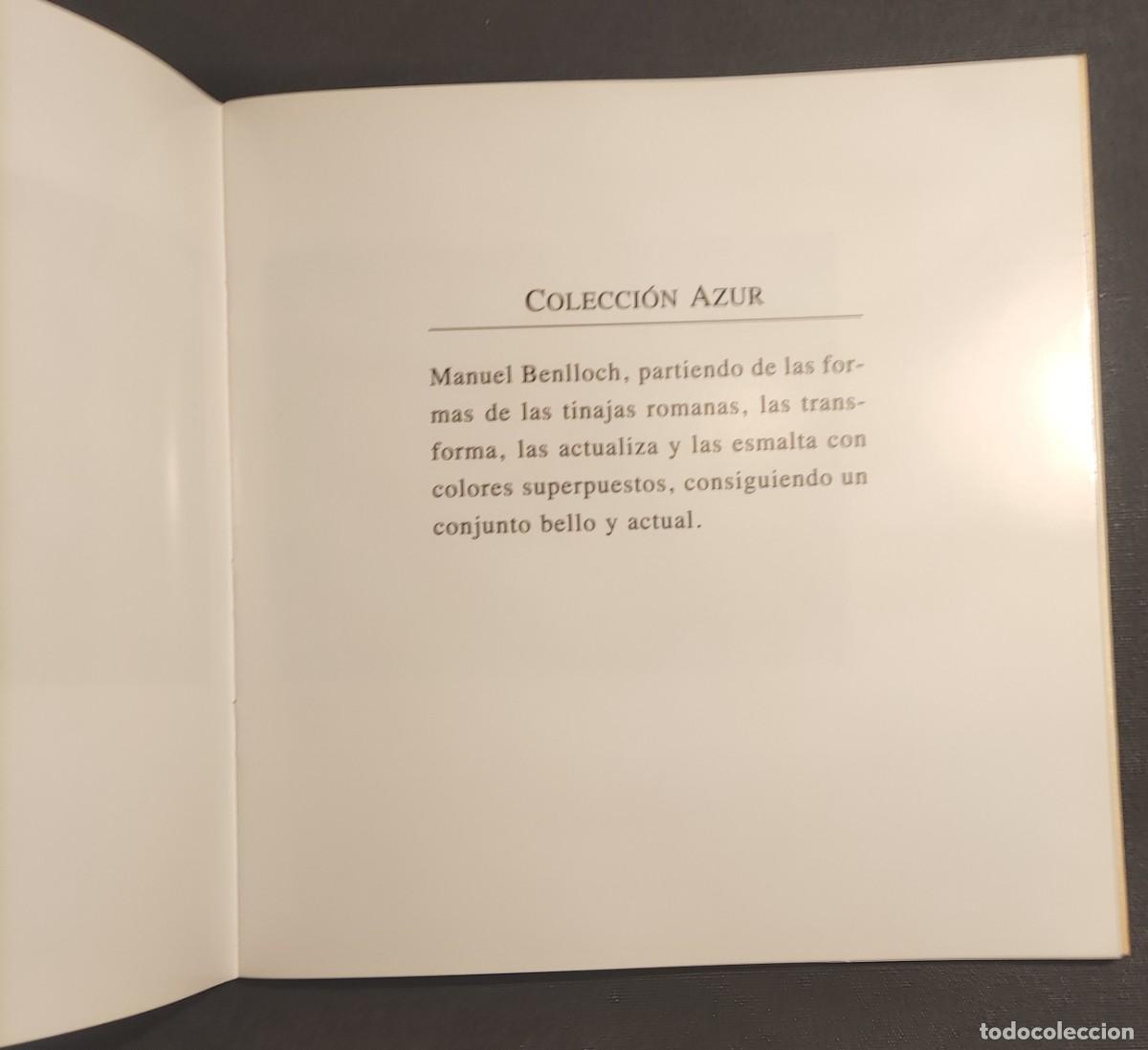 Libros de segunda mano: Manuel BENLLOCH - Catalogo colecci&oacute;n Azur - Foto 5