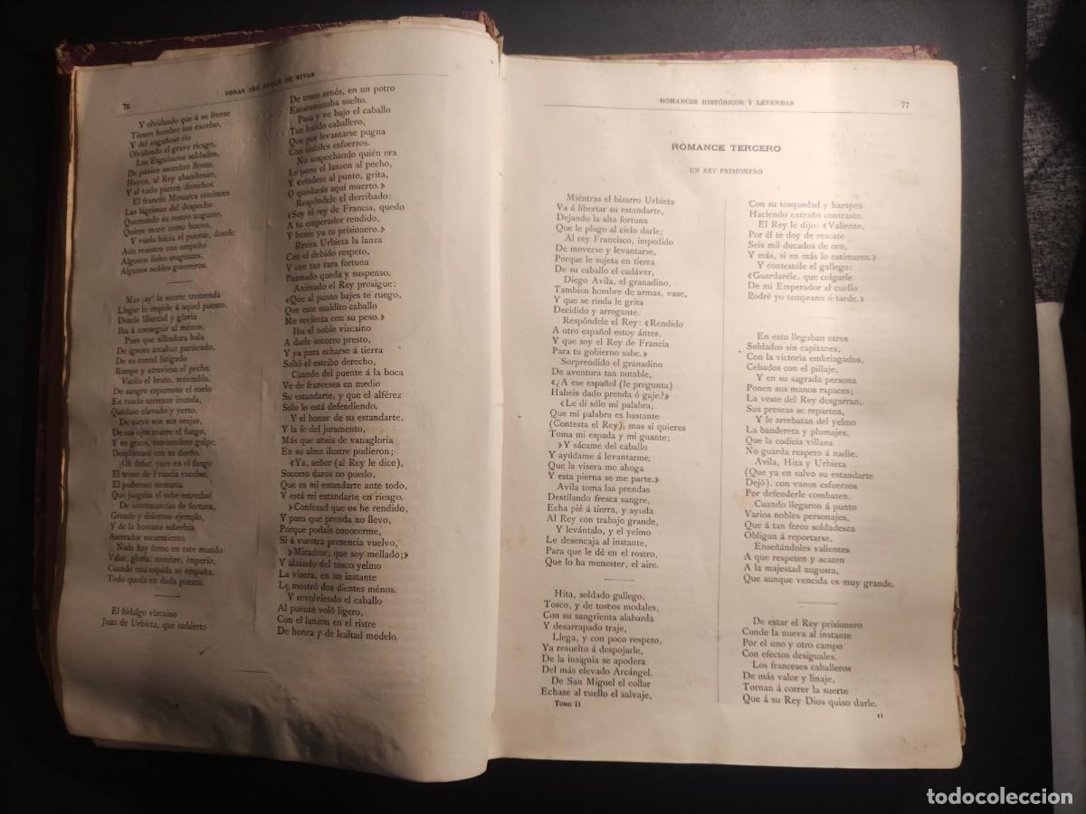Libros de segunda mano: DUQUE DE RIVAS - ROMANCES HISTORICOS - Foto 3