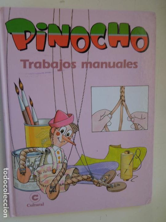 Libros de segunda mano: PINOCHO TRABAJOS MANUALES N&ordm; 3 -COSTURA , TELA -LANA-ESTAMPADO - CULTURAL 2000