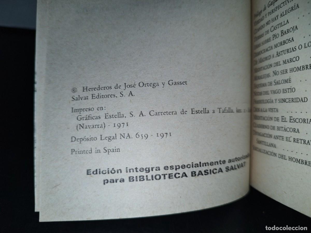 Libros de segunda mano: 195- EL ESPECTADOR - JOS&Eacute; ORTEGA Y GASSET - Foto 4