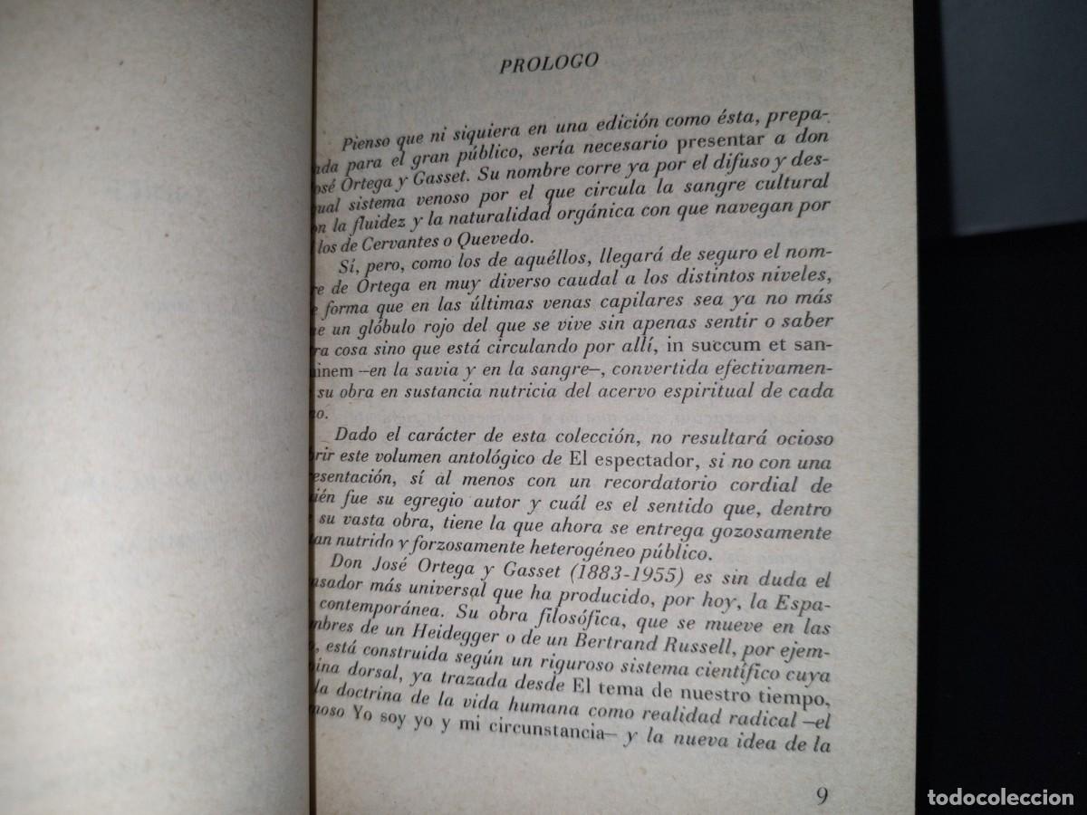 Libros de segunda mano: 195- EL ESPECTADOR - JOS&Eacute; ORTEGA Y GASSET - Foto 5