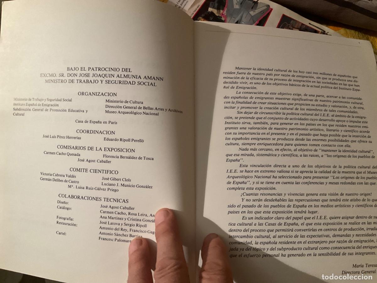 Libros de segunda mano: El origen de los pueblos de Espa&ntilde;a. Prehistoria - Foto 3