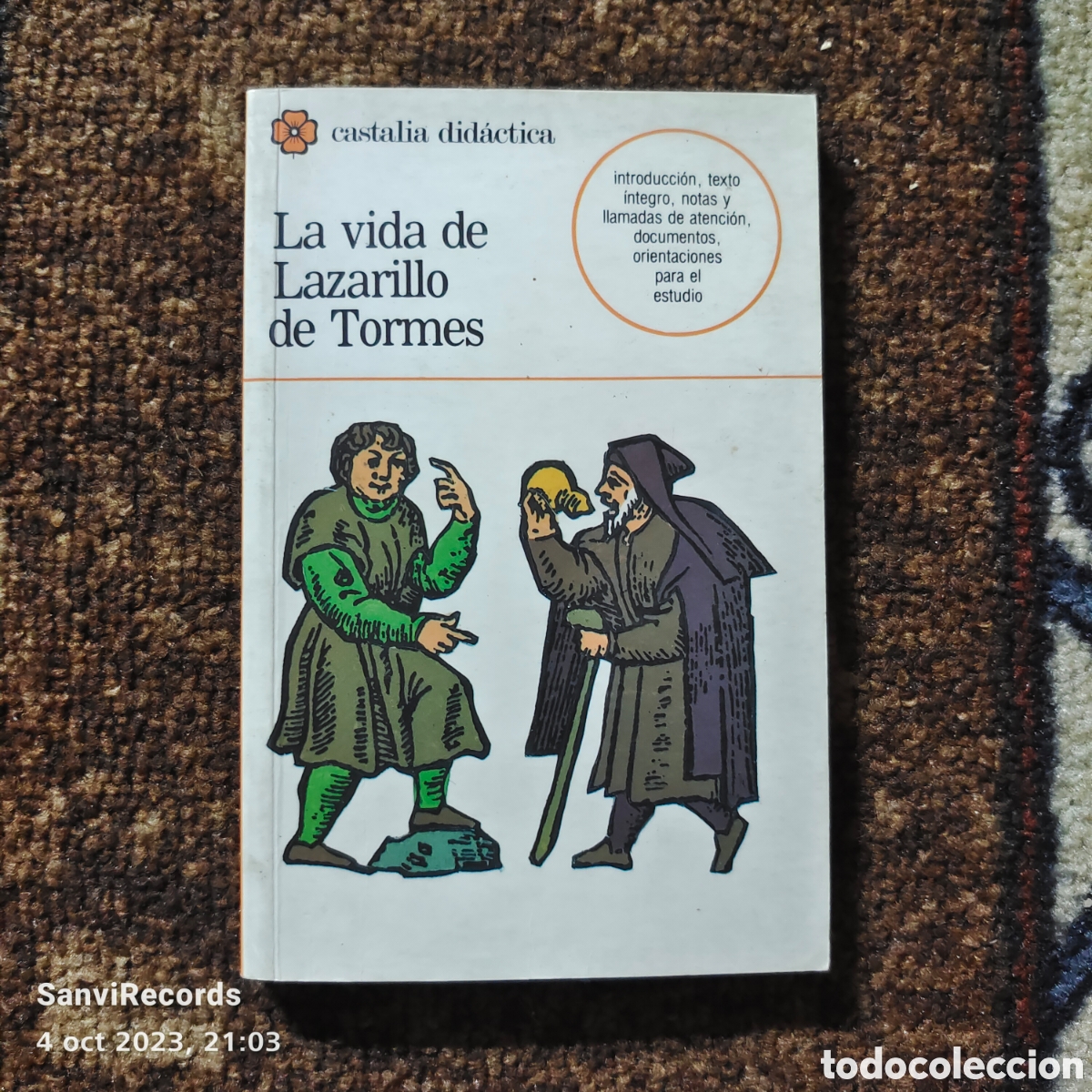Libros de segunda mano: LA VIDA DE LAZARILLO DE TORMES (CASTALIA DID&Aacute;CTICA) - Foto 1