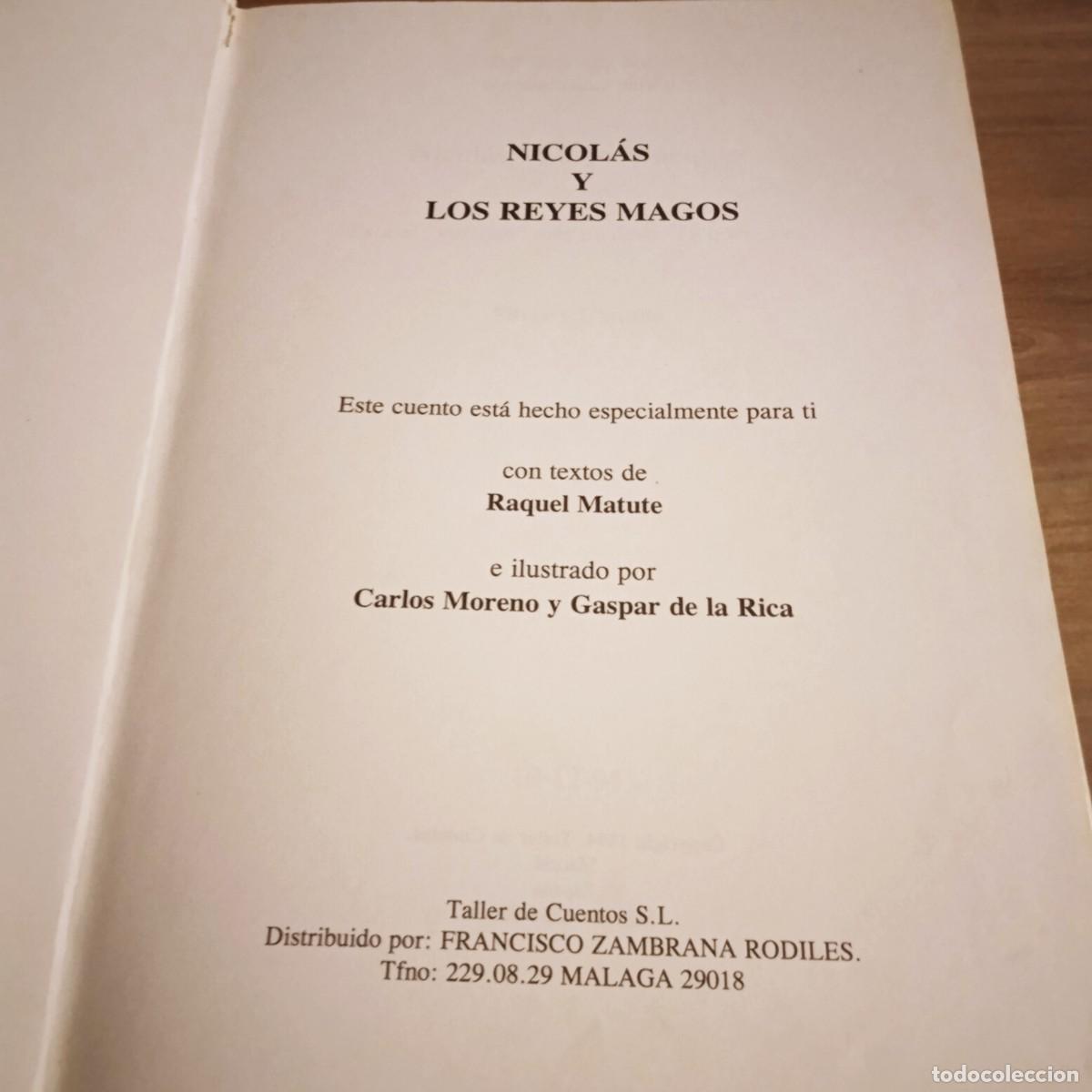 Libros de segunda mano: Nicol&aacute;s y los Reyes Magos, de Raquel Matute - Foto 2