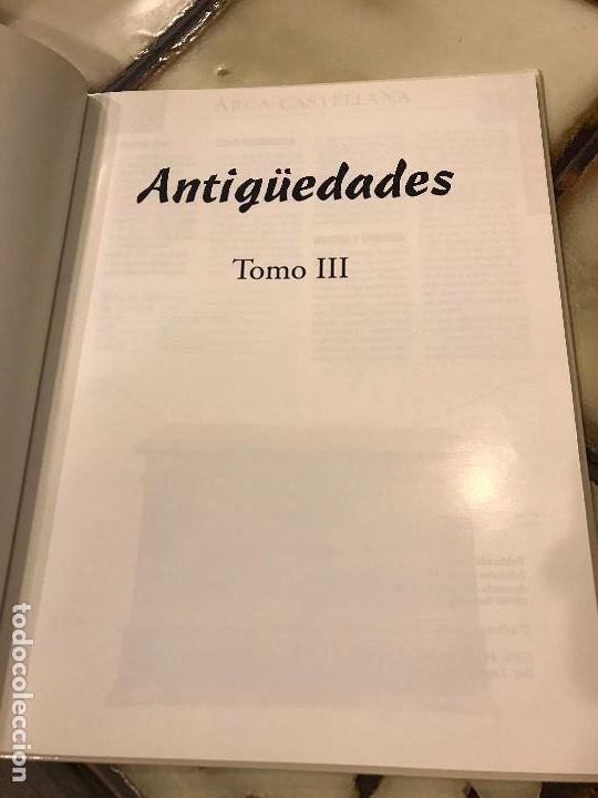 Libros de segunda mano: Antig&uuml;edades. Tomo III. 1998 - Foto 2