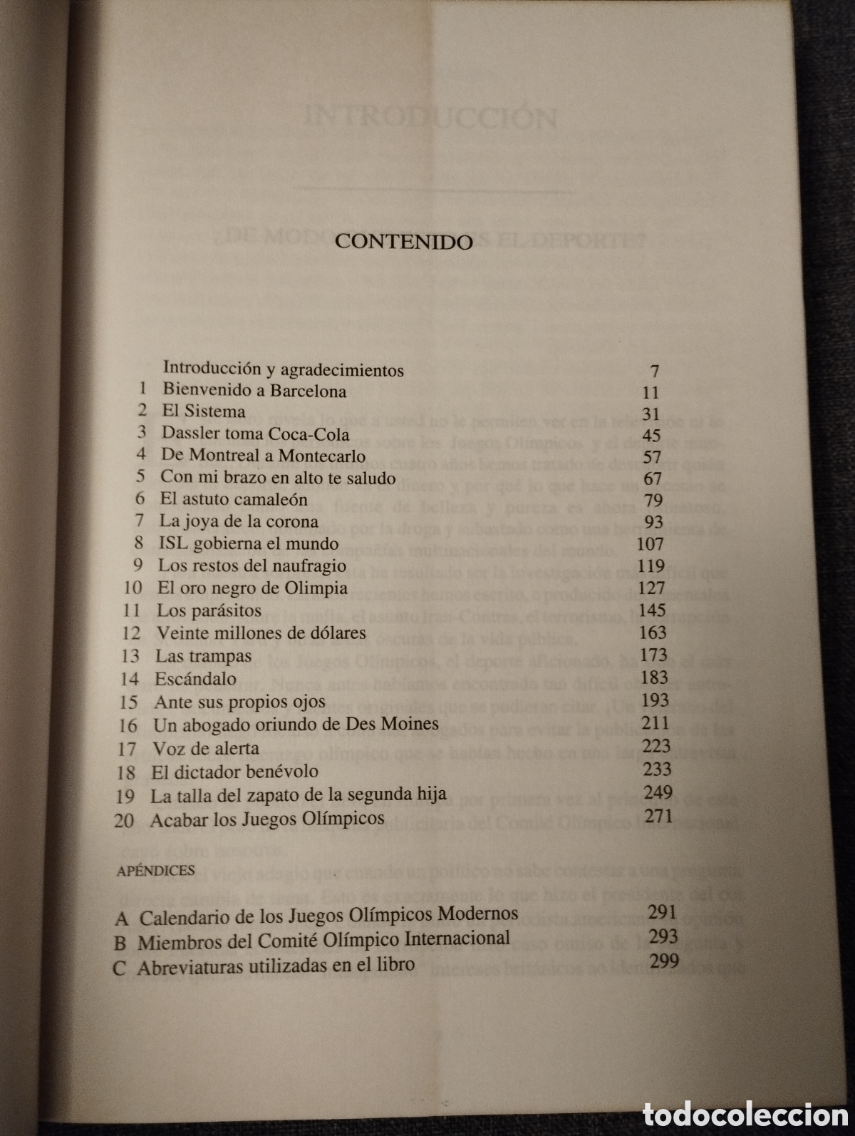 Libros de segunda mano: LOS SE&Ntilde;ORES DE LOS ANILLOS. PODER, DINERO Y DOPING EN JUEGOS OL&Iacute;MPICOS (VYV SIMSON / A. JENNINGS) - Foto 3