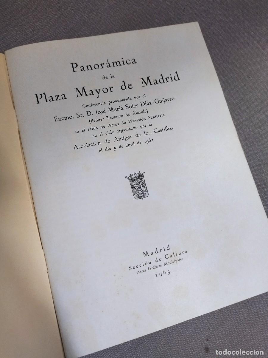Libros de segunda mano: Panor&aacute;mica de la plaza Mayor de Madrid 1963 - Foto 2