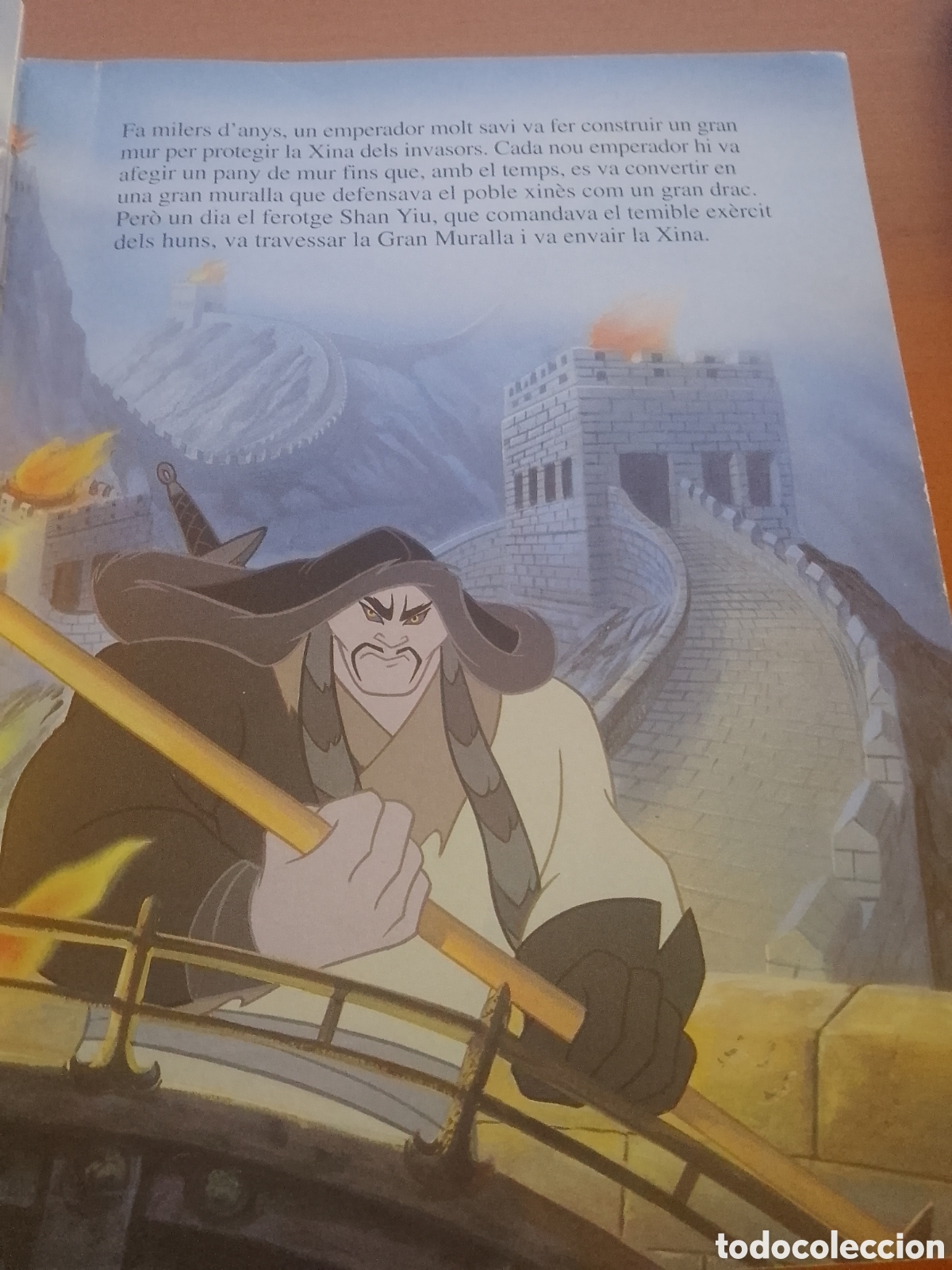 Libros de segunda mano: Mul&aacute;n (Els cl&agrave;ssics Disney) Edici&oacute;n en Catal&aacute;n de Walt Disney. - Foto 4
