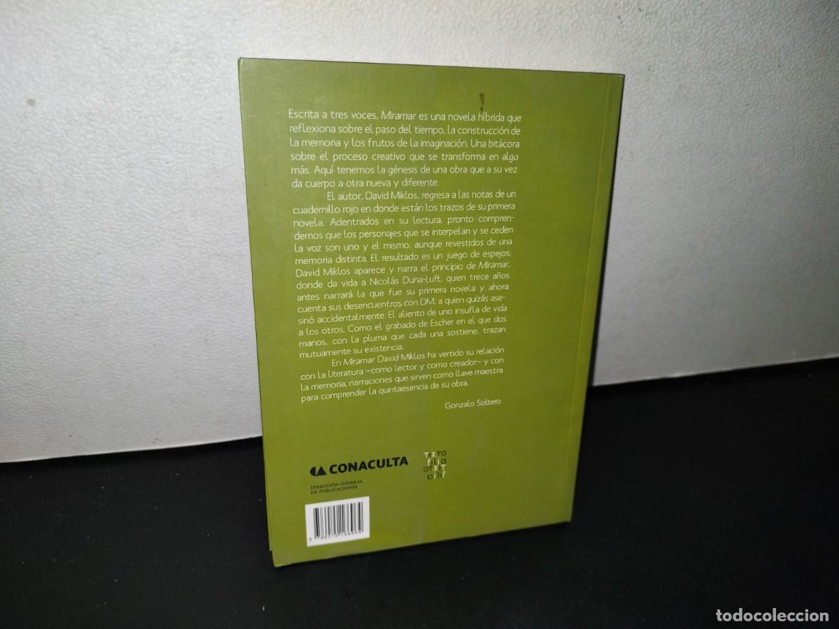 Libros de segunda mano: 77- MIRAMAR - DAVID MIKLOS - PRIMERA EDICI&Oacute;N 2014 - Foto 3