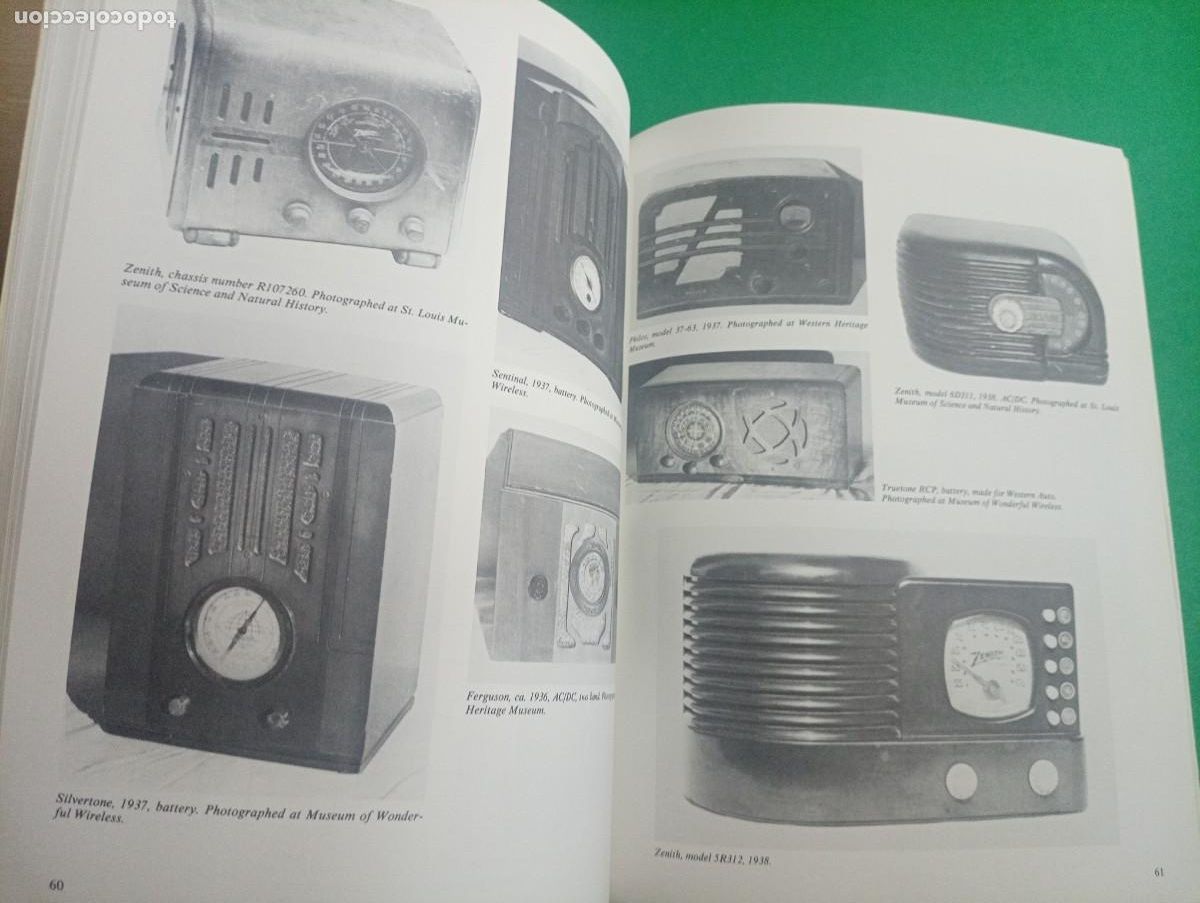Libros de segunda mano: Antiguo libro ANTIQUE RADIOS. USA 1982. - Foto 8