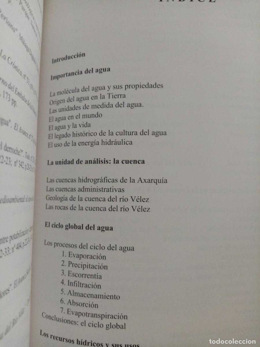 Libros de segunda mano: EL AGUA EN LA AXARQU&Iacute;A - Foto 13