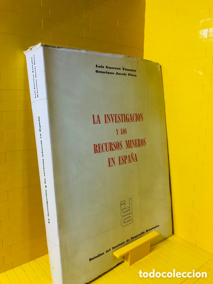 Libros de segunda mano: LA INVESTIGACION Y LOS RECURSOS MINEROS EN ESPA&Ntilde;A
