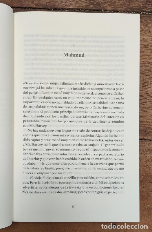 Libros de segunda mano: EL OASIS. TAHER, BAHAA. Turner. 2013. - Foto 3