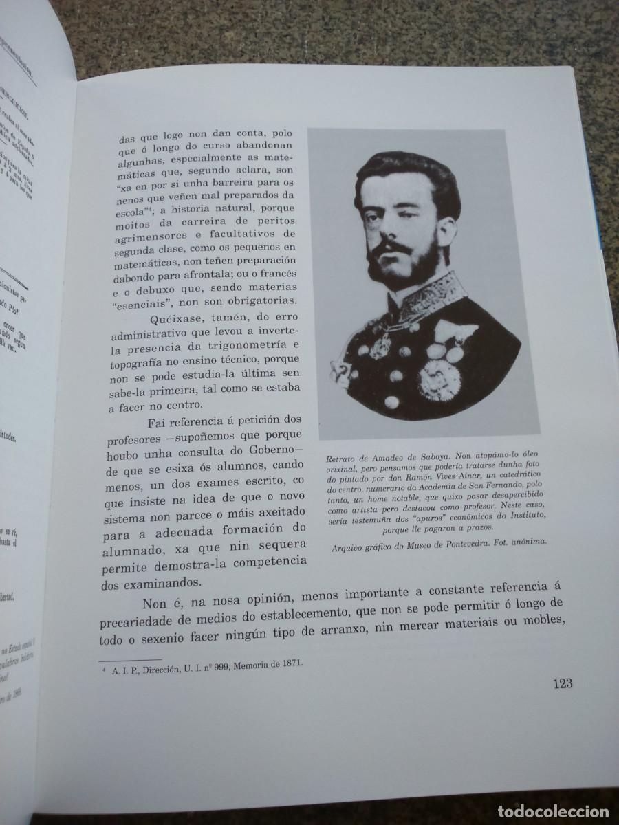 Libros de segunda mano: O INSTITUTO DE PONTEVEDRA -- SECULO E MEDIO DE HISTORIA -- 1845-1995 -- - Foto 4