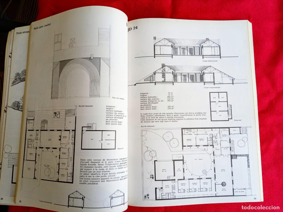 Libros de segunda mano: Libro de arquitectura de planos de casas en franc&eacute;s - Foto 4