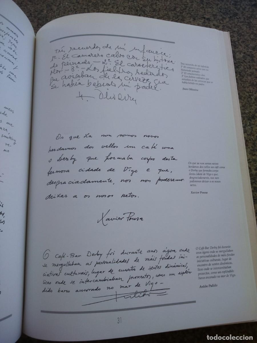 Libros de segunda mano: EL DERBY ALGO MAS QUE UN CAFE -- 1998 -- VIGO -- - Foto 2