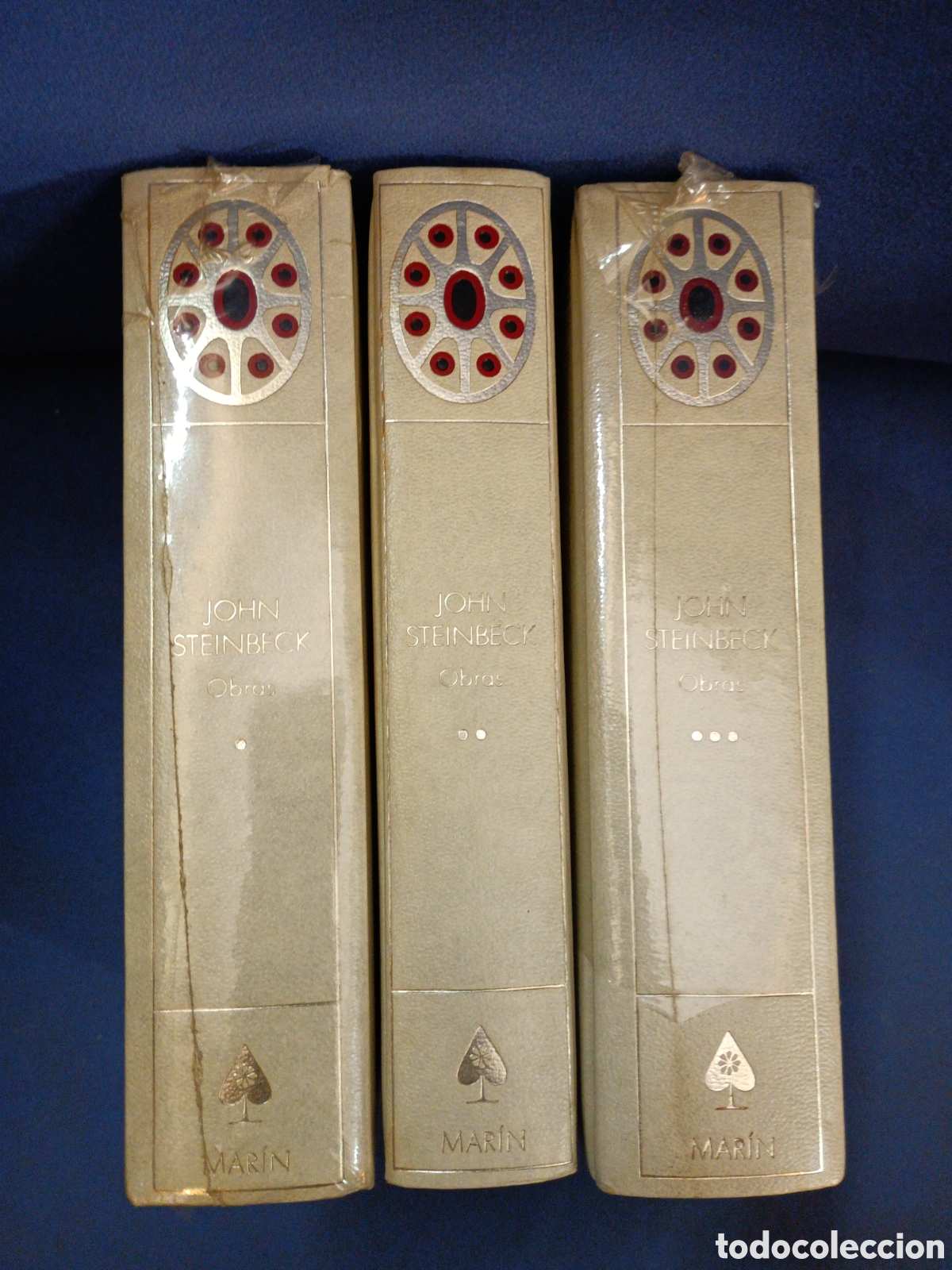 Libros de segunda mano: OBRAS COMPLETAS. STEINBECK, JOHN. 3 VOL. LUIS CARALT, 1958 - Foto 1