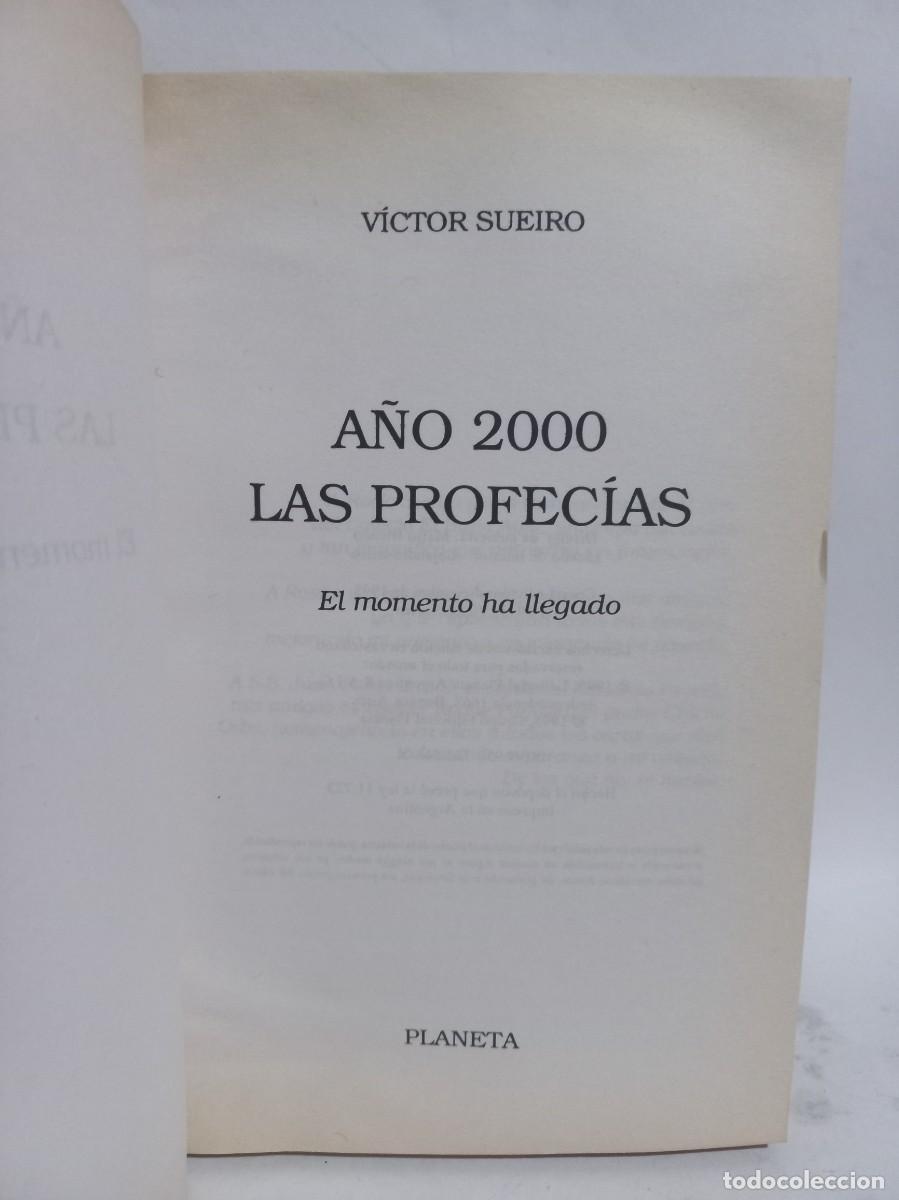 Libros de segunda mano: Victor Sueiro - A&ntilde;o 2000 Las Profecias - 1995 - Foto 2