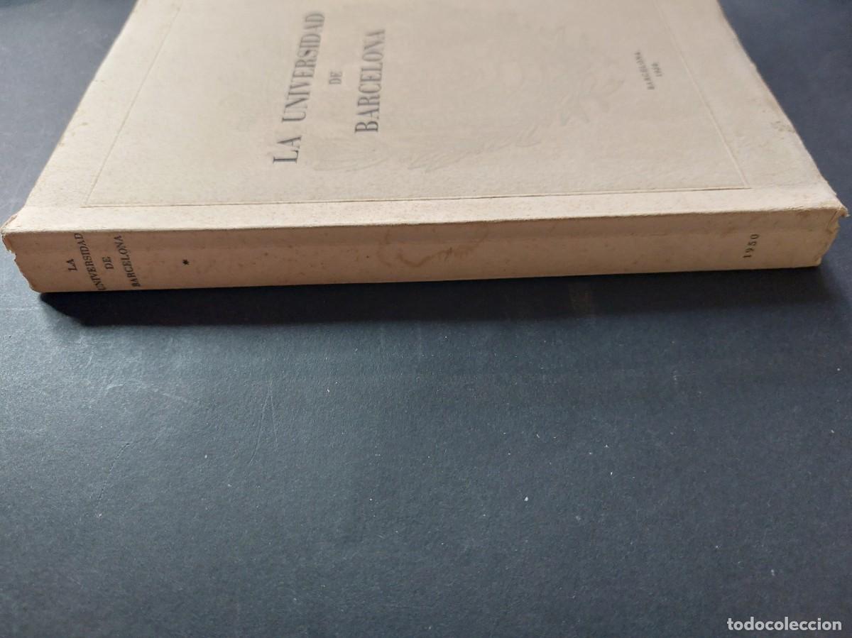 Libros de segunda mano: La universidad de Barcelona - 1950 - Foto 2