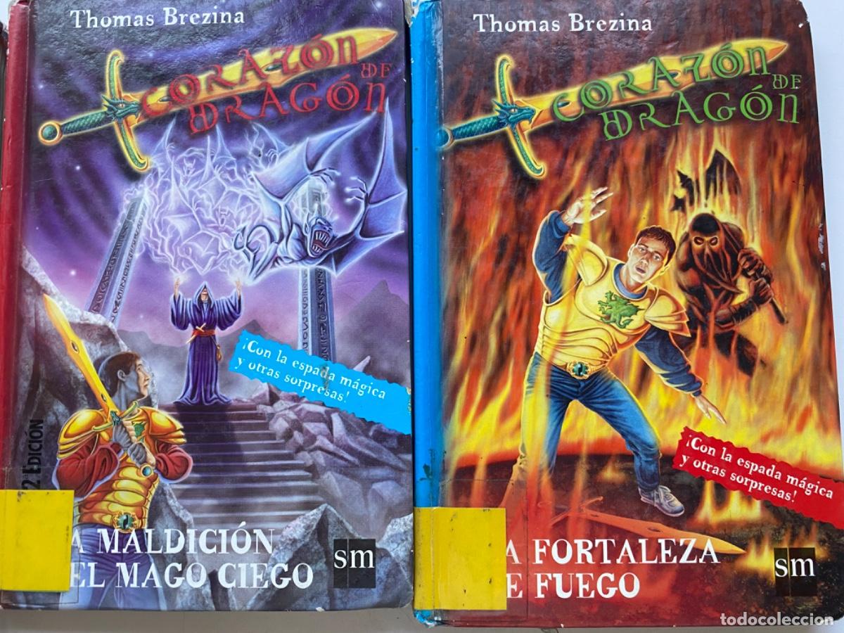 Libros de segunda mano: CORAZ&Oacute;N DE DRAG&Oacute;N 3 TOMOS - THOMAS BREZINA - Foto 2