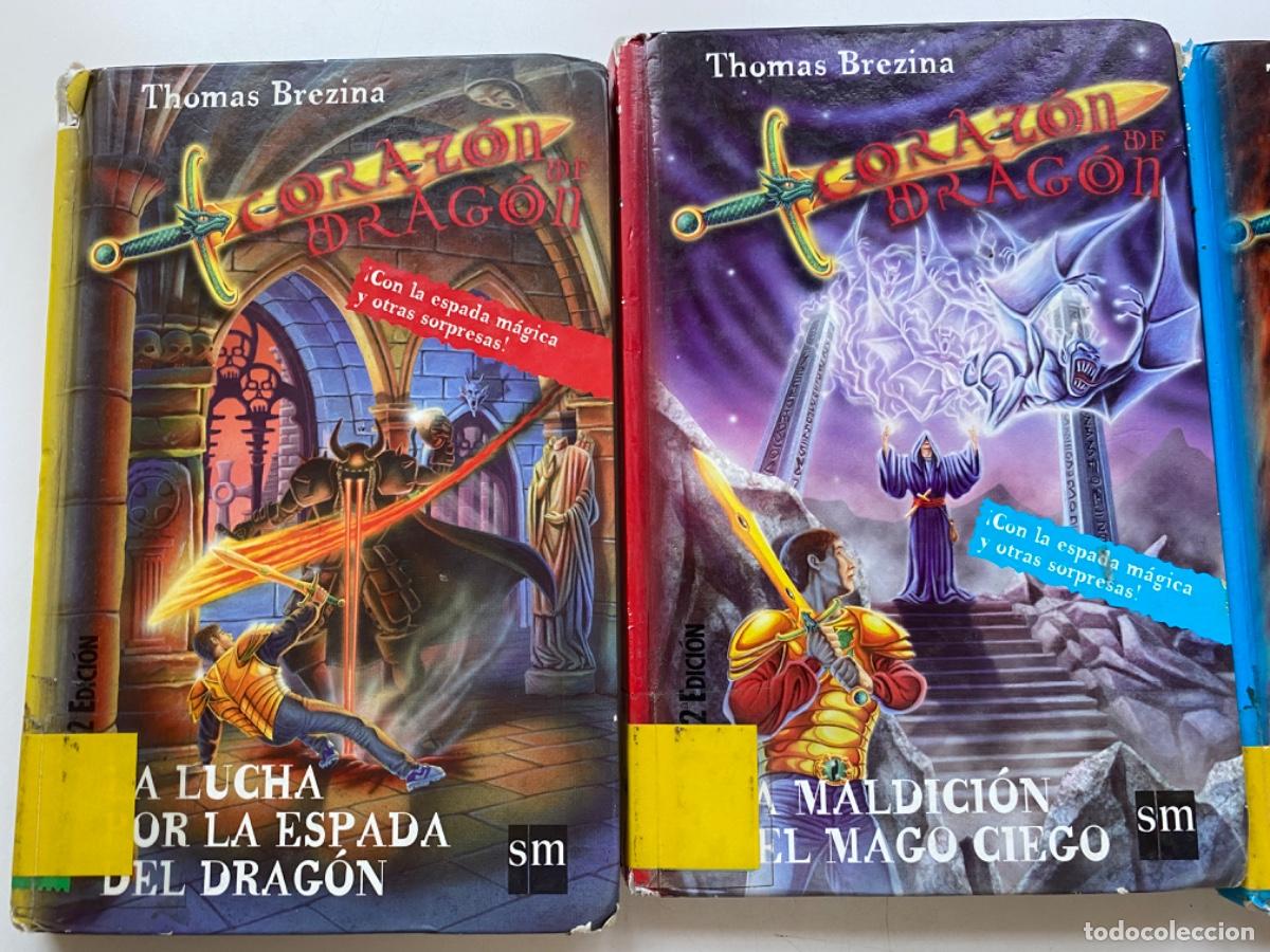 Libros de segunda mano: CORAZ&Oacute;N DE DRAG&Oacute;N 3 TOMOS - THOMAS BREZINA - Foto 7