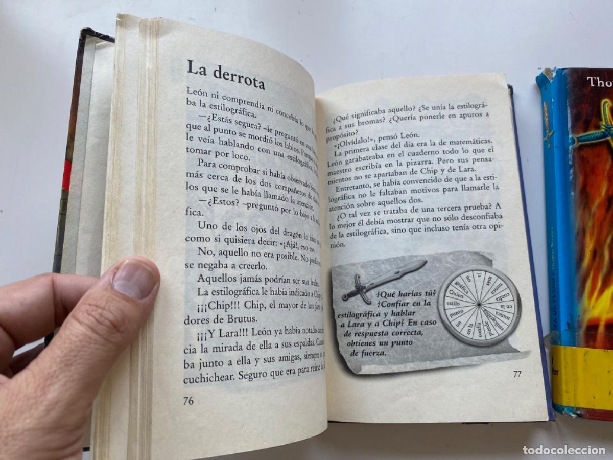 Libros de segunda mano: CORAZ&Oacute;N DE DRAG&Oacute;N 3 TOMOS - THOMAS BREZINA - Foto 9