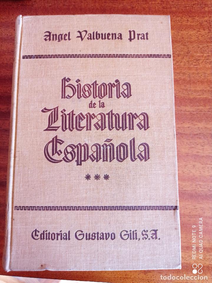 Libros de segunda mano: Historia de la literatura espa&ntilde;ola - Foto 1