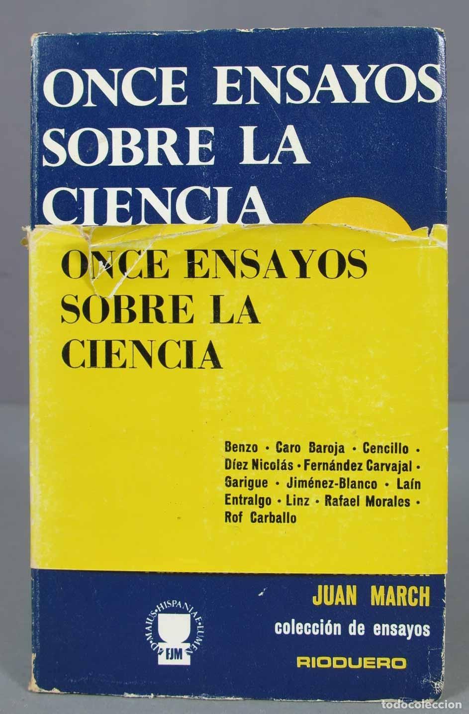 Libros de segunda mano: Once ensayos sobre la ciencia - Foto 1