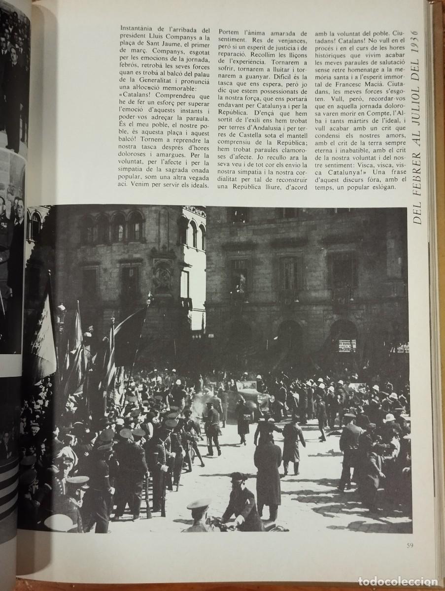 Libros de segunda mano: IMATGES DE LA CATALUNYA AUTONOMA. EDMON VALL&Egrave;S. - Foto 8