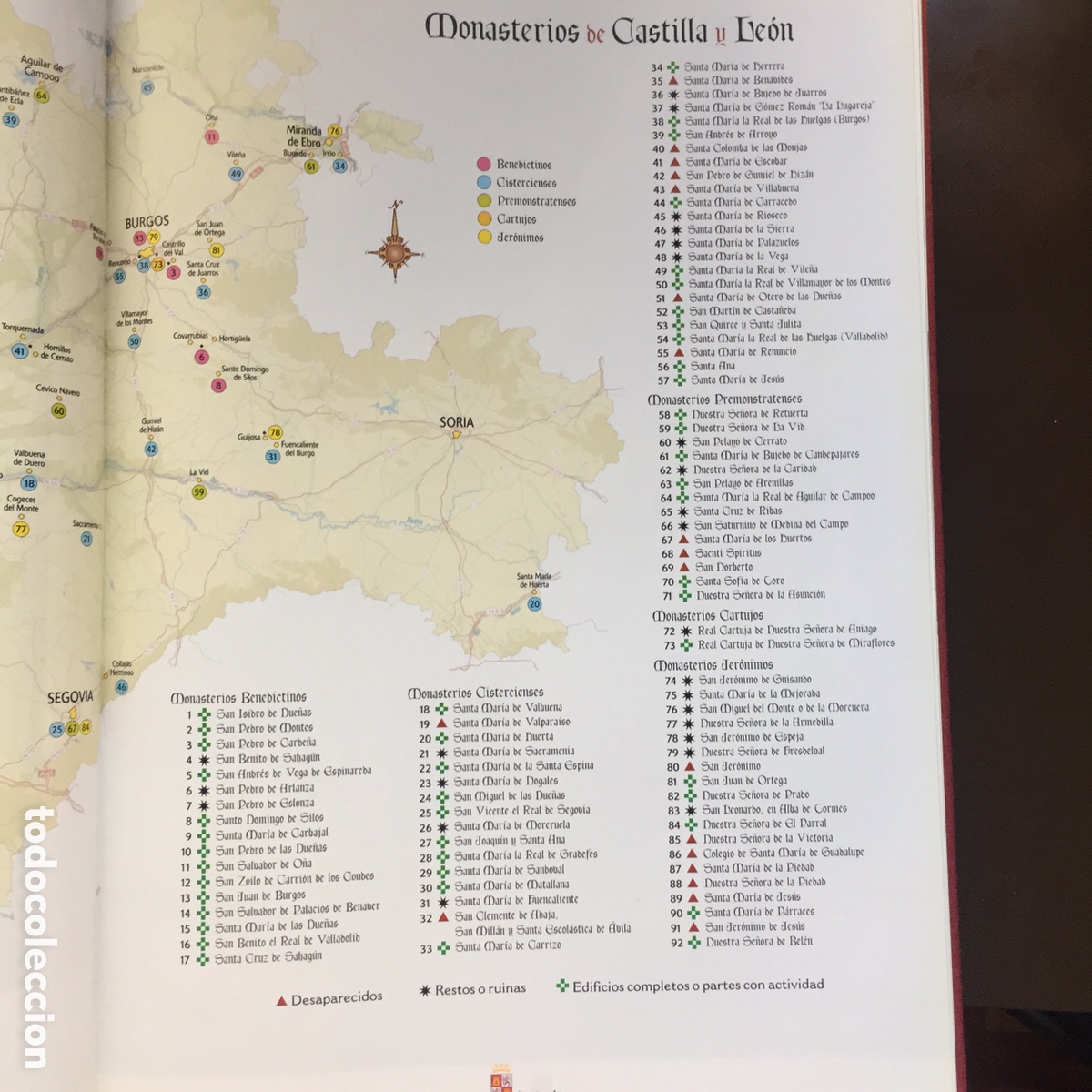 Libros de segunda mano: MONASTERIOS DE CASTILLA Y LE&Oacute;N EDILESA 2003. - Foto 3