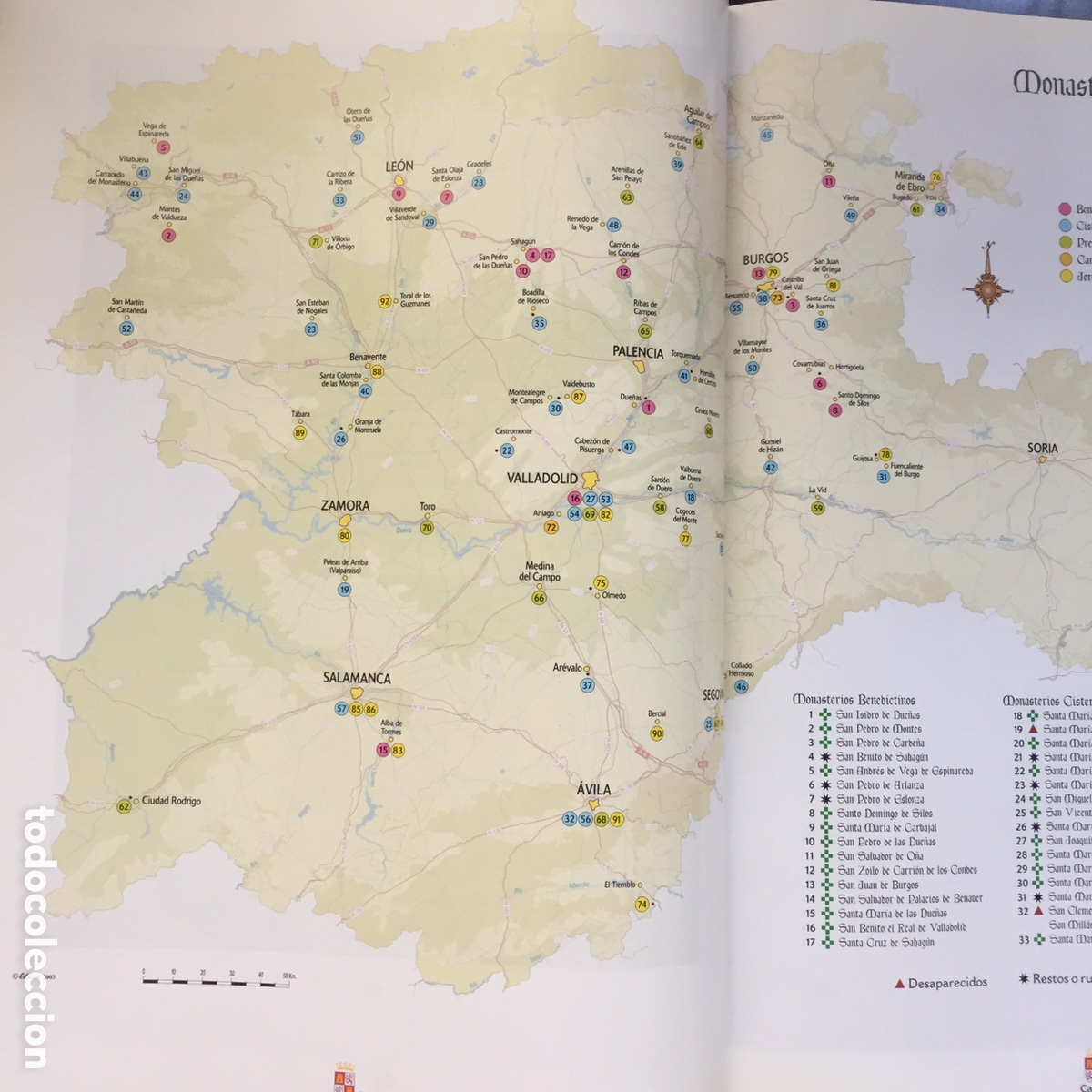 Libros de segunda mano: MONASTERIOS DE CASTILLA Y LE&Oacute;N EDILESA 2003. - Foto 4
